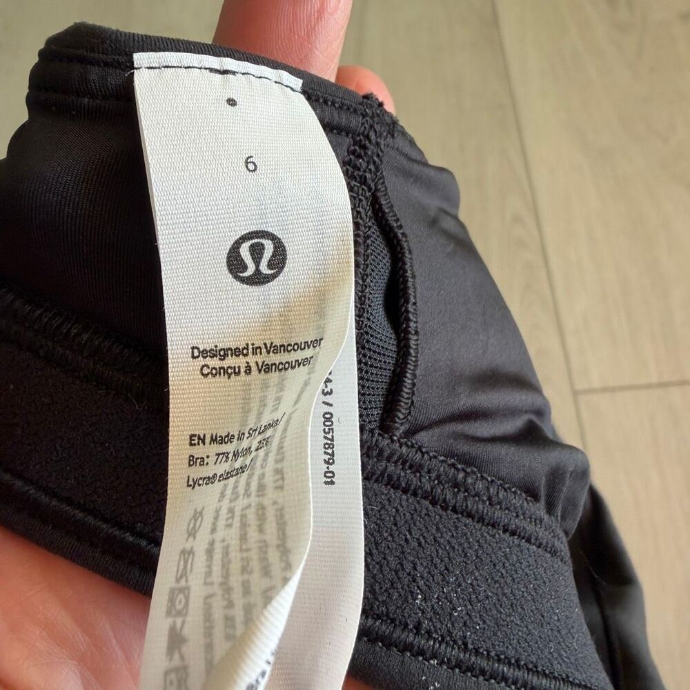 Lululemon wunder train strapped racer bra size 6 - Picture 9 of 10